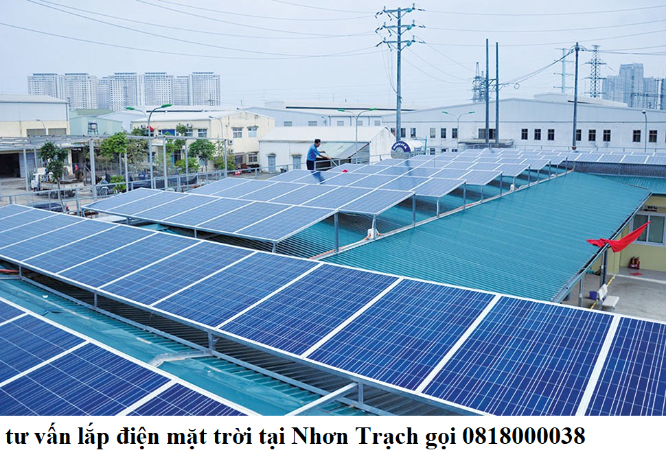 lắp điện năng lượng mặt trời tại Nhơn Trạch