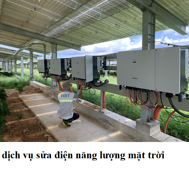DỊCH VỤ sửa hệ thống điện mặt trời tại tphcm
