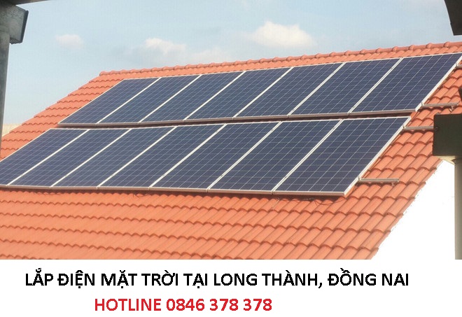 Lắp điện mặt trời tại Long Thành