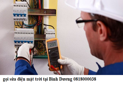 sửa điên mặt trời tại bình dương