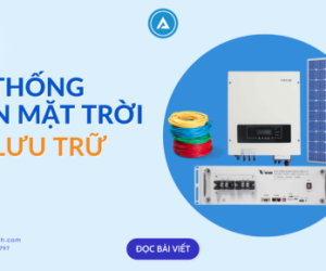Điện Mặt Trời Lưu Trữ Cho Khu Vực Đang Phát Triển Hóa An 