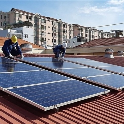 ĐIỆN MẶT TRỜI MÁI NHÀ TẠI PHƯỜNG TRẢNG DÀI, BIÊN HOÀ