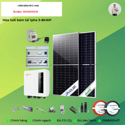 Gía hệ 3kw - NĂNG LƯỢNG MẶT TRỜI BIÊN HÒA