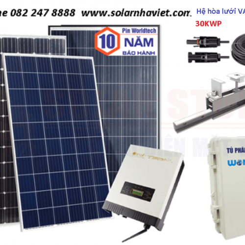 Hệ hòa lưới VA 30KWP