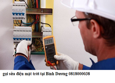Sửa điện mặt trời tại Bình Dương- sửa tận nơi giá tốt